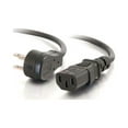 C2G 3ft 18 AWG Universal Flat Panel Power Cord (NEMA 515P to IEC320C13