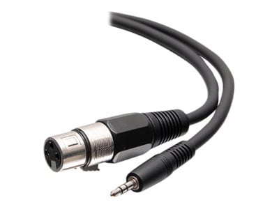 C2G 3ft 3.5mm TRS 3 Position Balanced to XLR Cable - M/F