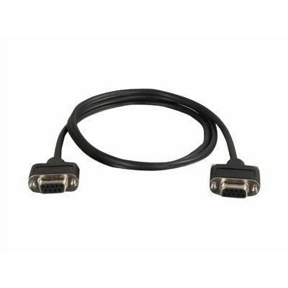 C2G 3ft CMG-Rated DB9 Low Profile Cable F-F