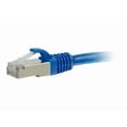 thumbnail image 1 of C2G 3ft Cat5e Snagless Shielded (STP) Ethernet Network Patch Cable - Blue, 1 of 3