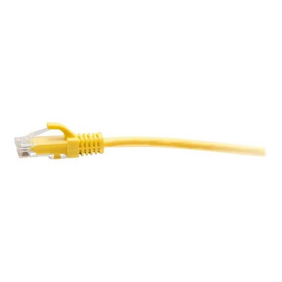 C2G 3ft (0.9m) Cat6a Snagless Unshielded (UTP) Slim Ethernet Network Patch Cable - Yellow - Patch cable - RJ-45 (M) to RJ-45 (M) - 3 ft - 0.2 in - UTP - CAT 6a - molded, snagless - yellow