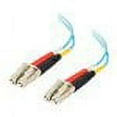 thumbnail image 1 of C2G 3m LC-LC 10Gb 50/125 OM3 Duplex Multimode Fiber Optic Cable - Plenum CMP-Rated - Aqua - patch cable - 10 ft - aqua, 1 of 4