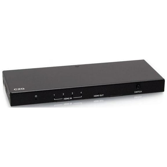 C2G 4-Port HDMI Switch HDMI 2.0 - 4K 60HZ