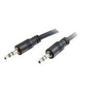 C2G CMG-Rated Stereo Audio Cable With Low Profile Connectors - audio cable - 15 ft