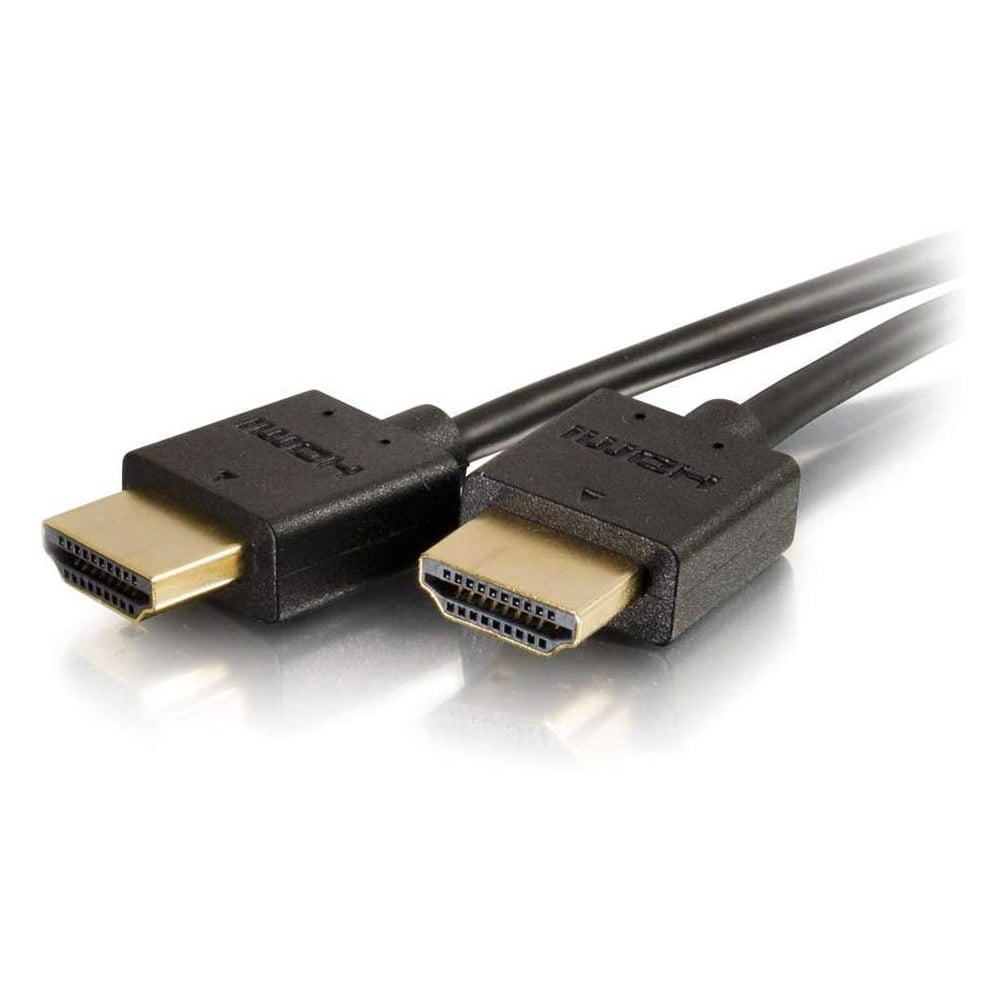 C2G 1ft Ultra Flexible High Speed HDMI Cable with Low Profile Connectors - HDMI cable - 1 ft