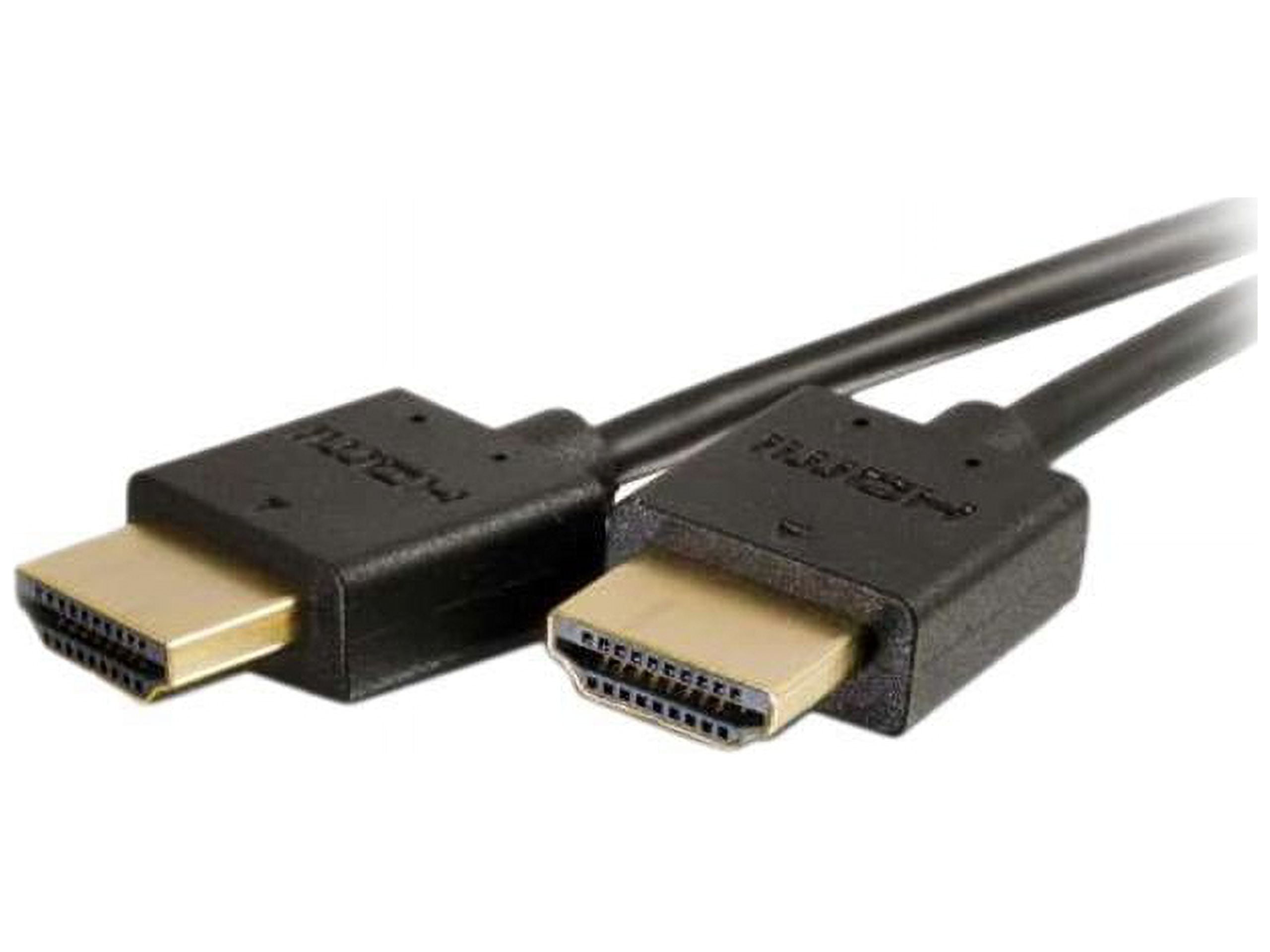 C2G 41363 Ultra Flexible 4K UHD High Speed HDMI Cable (60Hz) with Low Profile Connectors, Black (3 Feet, 0.91 Meters)