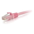 thumbnail image 1 of C2G 4ft Cat6a Snagless Unshielded (UTP) Network Patch Ethernet Cable-Pink, 1 of 3