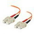 thumbnail image 1 of C2G 4m SC-SC 62.5/125 OM1 Duplex Multimode PVC Fiber Optic Cable - Orange - patch cable - 13 ft - orange, 1 of 1