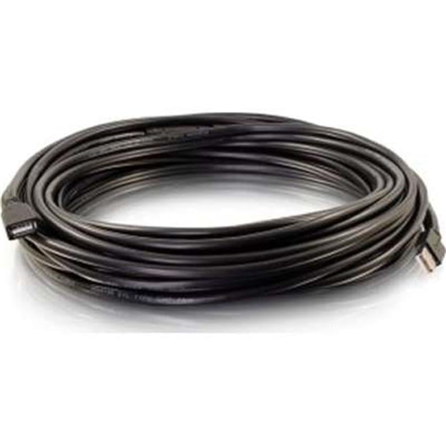 C2G 50 ft. Plenum USB 2.0 A Male & Female Active Extended Cable ...