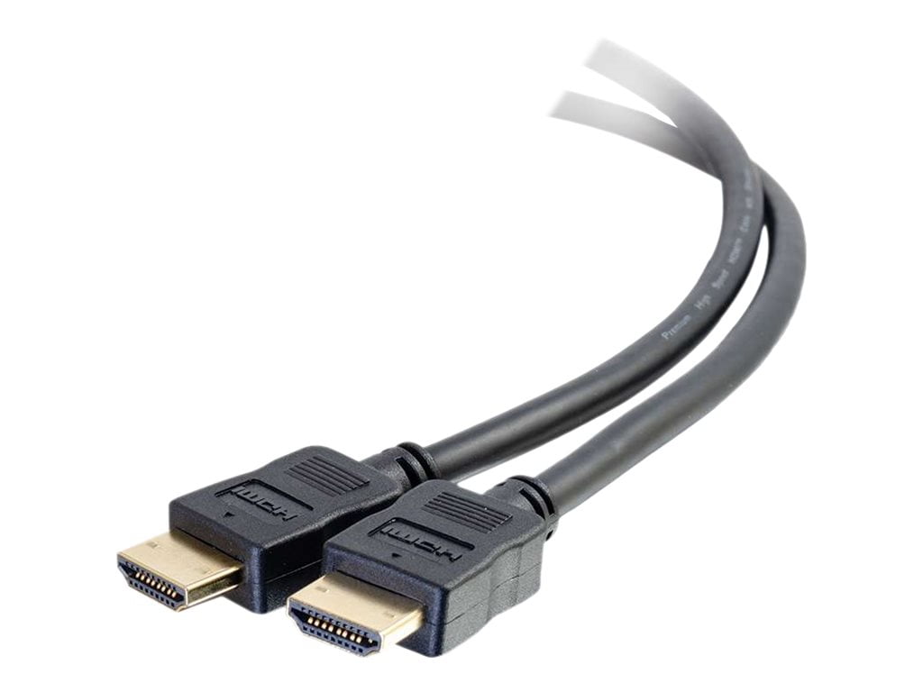 C2G 50186 Premium 4K High Speed HDMI Cable with Ethernet, 4K 60Hz, Black (15 Feet, 4.57 Meters)