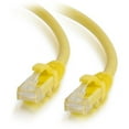 thumbnail image 1 of C2G 2ft Cat6a Snagless Unshielded (UTP) Network Patch Ethernet Cable-Yellow, 1 of 4