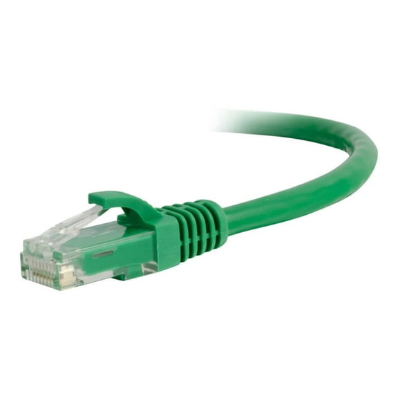 C2G 35ft Cat6a Snagless Unshielded (UTP) Network Patch Ethernet Cable-Green - Patch cable - RJ-45 (M) to RJ-45 (M) - 35 ft - UTP - CAT 6a - molded, snagless, stranded - green