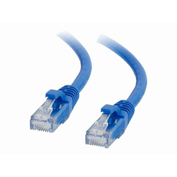 C2G 50ft Cat6a Snagless Unshielded (UTP) Network Patch Ethernet Cable-Blue - Patch cable - RJ-45 (M) to RJ-45 (M) - 50 ft - UTP - CAT 6a - molded, snagless - blue