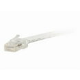 thumbnail image 1 of C2G 50ft Cat6 Non-Booted Unshielded (UTP) Ethernet Network Patch Cable - White - patch cable - 50 ft - white, 1 of 3