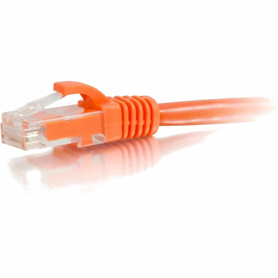 C2G 50ft (15.2m) Cat6a Snagless Unshielded UTP Ethernet Network Patch Cable - Orange