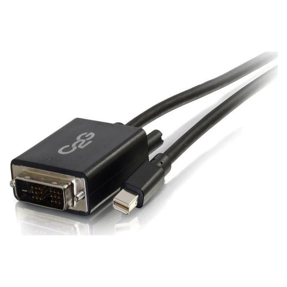 C2G 54336 10ft Mini DisplayPort? Male to Single Link DVI-D Male Adapter Cable - Black (TAA Compliant)