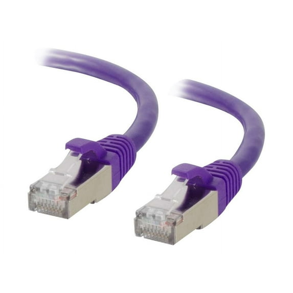 C2G 5FT CAT6 SNAGLESS SHIELDED (STP) NETWORK PATCH CABLE - PURPLE