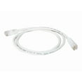 thumbnail image 1 of C2G 5ft Cat5e Snagless Unshielded (UTP) Ethernet Network Patch Cable - White, 1 of 5