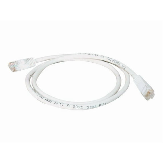 C2G 5ft Cat5e Snagless Unshielded (UTP) Ethernet Network Patch Cable - White