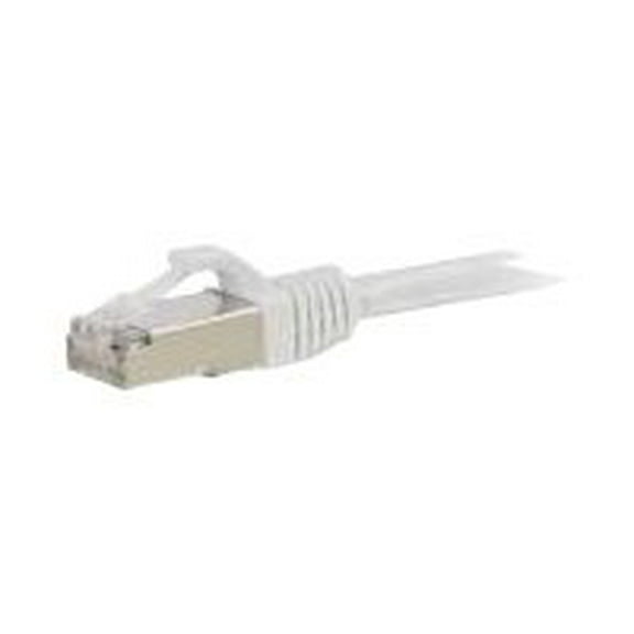 C2G 5ft Cat6 Snagless Shielded (STP)Ethernet Network Patch Cable - White - patch cable - 5 ft - white