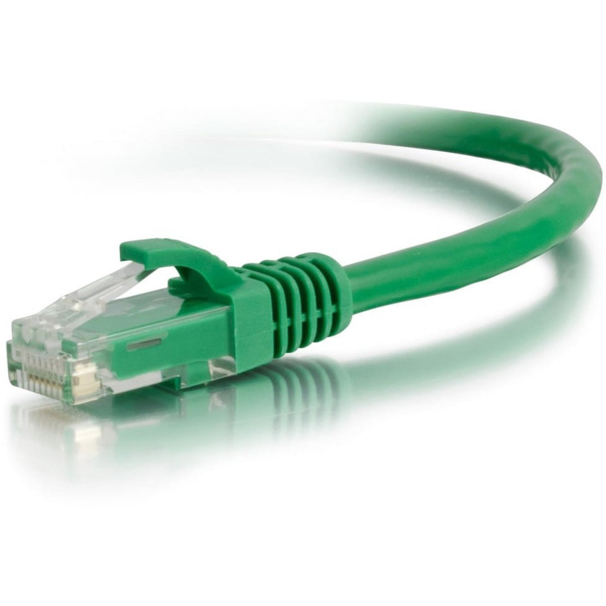 C2G 5ft Cat6a Snagless Unshielded (UTP) Ethernet Patch Cable - Green