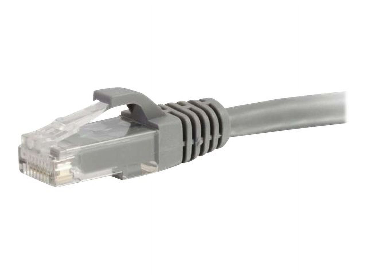 C2G 5ft Cat6a Snagless Unshielded (UTP) Network Patch Ethernet Cable-Gray - patch cable - 5 ft - gray