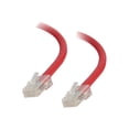 thumbnail image 1 of C2G Cat5e Non-Booted Unshielded (UTP) Network Patch Cable - Patch cable - RJ-45 (M) to RJ-45 (M) - 50 cm - UTP - CAT 5e - stranded, uniboot - red, 1 of 4