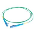 thumbnail image 1 of C2G 5m LC-LC 9/125 Simplex Single Mode OS2 Fiber Cable - Green - 16ft - Patch cable - LC single-mode (M) to LC single-mode (M) - 5 m - fiber optic - simplex - 9 / 125 micron - OS2 - green, 1 of 3