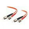 thumbnail image 1 of C2G 5m ST-ST 62.5/125 OM1 Duplex Multimode PVC Fiber Optic Cable - Orange - patch cable - 16.4 ft - orange, 1 of 4