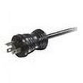 thumbnail image 1 of C2G 6ft 18 AWG Hospital Grade Power Cord (NEMA 5-15P to IEC320C13) - Black - power cable - 6 ft, 1 of 4
