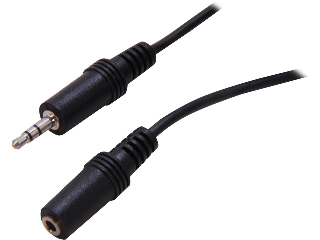 C2G 6ft 3.5mm M/F Stereo Audio Extension Cable - image 1 of 3