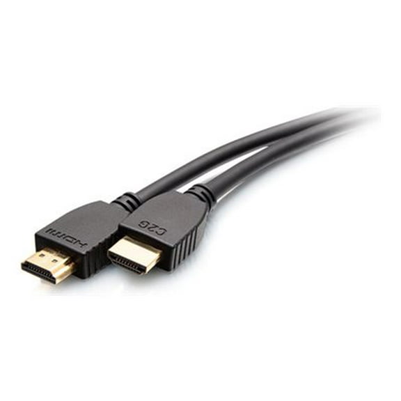 C2G 6ft 8K HDMI Cable with Ethernet - Ultra High Speed - 6 ft HDMI A/V Cable for Audio/Video Device, Computer, Gaming Console, Media Player, Mobile Phone, Wireless Device, Bluetooth Device - First End