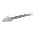 thumbnail image 1 of C2G 6ft Cat6 Non-Booted Unshielded (UTP) Ethernet Network Patch Cable - Gray - patch cable - 6 ft - gray, 1 of 4