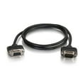thumbnail image 1 of C2G 6ft Serial RS232 DB9 Null Modem Cable with Low Profile Connectors M/F - In-Wall CMG-Rated, 1 of 3