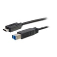 thumbnail image 1 of C2G 6ft USB 3.1 Gen 1 USB Type C to USB B Cable M/M - USB C Cable Black, 1 of 4