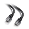 thumbnail image 1 of C2G 6in Cat6 Snagless Ethernet Cable-Black, 1 of 4