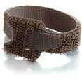 thumbnail image 1 of C2G 6in Hook-and-Loop Cable Management Straps - Brown - 12pk - Brown - 12 Pack, 1 of 4