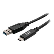 C2G 6in USB C to USB Cable - M/M - C2G 6in USB C to USB A Cable - SuperSpeed USB 5Gbps - M/M