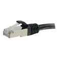 thumbnail image 1 of C2G 8ft Cat6 Snagless Shielded (STP) Ethernet Network Patch Cable - Black - patch cable - 8 ft - black, 1 of 4