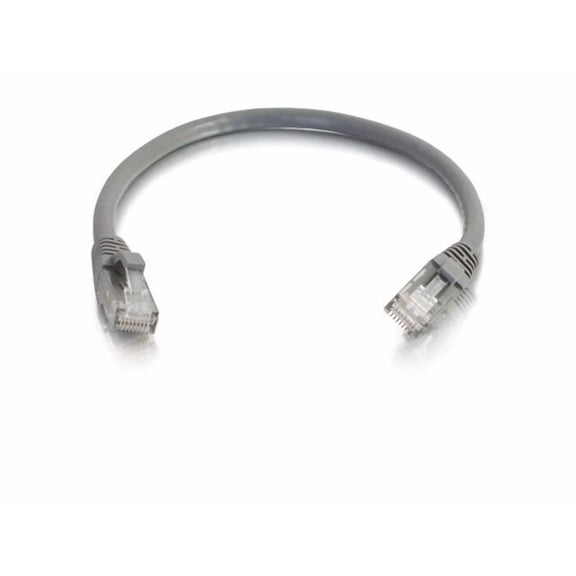 C2G 8ft Cat6a Snagless Unshielded (UTP) Network Patch Ethernet Cable-Gray - patch cable - 8 ft - gray