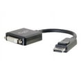 thumbnail image 1 of C2G 8in DisplayPort to DVI Adapter Converter-Single Link DVI-D-Video Adapter-M/F Black - video adapter, 1 of 5