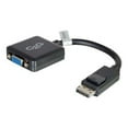 thumbnail image 1 of C2G 8in DisplayPort to VGA Adapter Converter - VGA Adapter - M/F Black - DisplayPort cable - 8 in, 1 of 3