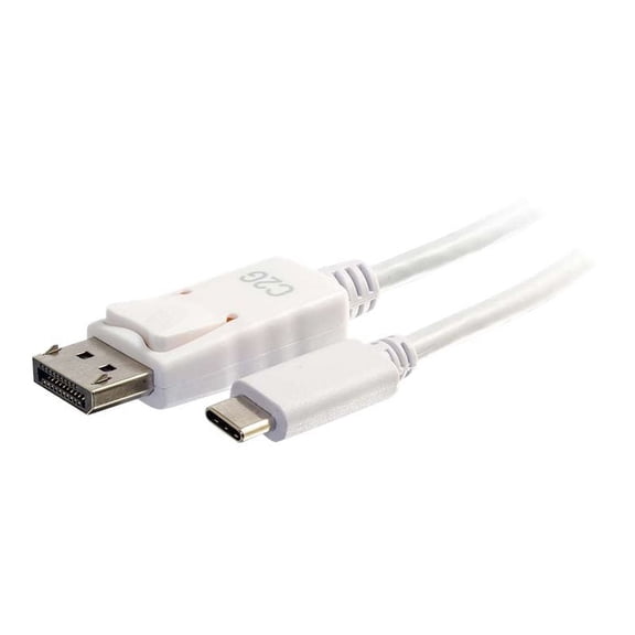 C2G 9ft USB C to DisplayPort 4K Cable White