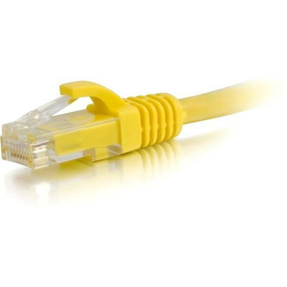 C2G - AV Line 6 in. Cat5E Snagless UTP Patch Cable, Yellow