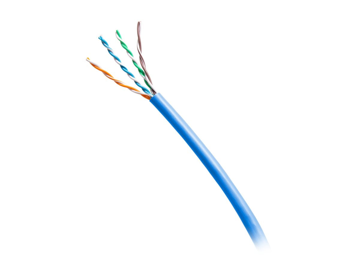 666 Conductor C2G 1000ft (304.8m) TAA-Compliant Cat6 Bulk Unshielded (UTP) Ethernet ...