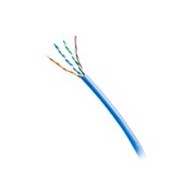 C2G 1000ft 304.8m TAA-Compliant Cat6 Bulk Unshielded UTP Ethernet Network Cable with Solid Conductors-Riser CMR-Rated - Blue - Bulk cable - TAA Compliant - 1000 ft - 0.2 in - UTP - CAT 6 - CMR - riser, solid - blue