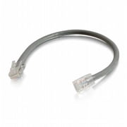 C2G - Cables To Go - 1ft Cat5e Non-Booted Unshielded UTP Network Patch Cable - Gray