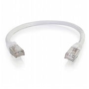 C2G - Cables To Go - 25ft Cat6 Snagless Shielded Network Patch Cable - White