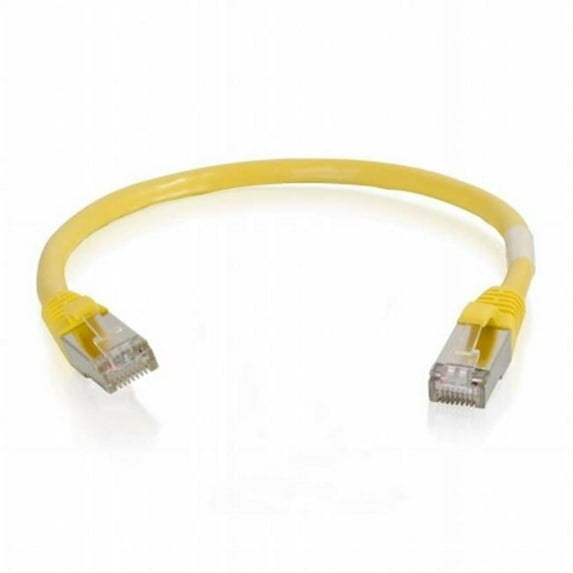 C2G - Cables To Go - 30ft Cat6 Snagless Shielded - STP -Network Patch Cable - Yellow