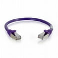 thumbnail image 1 of C2G - Cables To Go -  35ft Cat6 Snagless Shielded - STP -Network Patch Cable - Purple, 1 of 1
